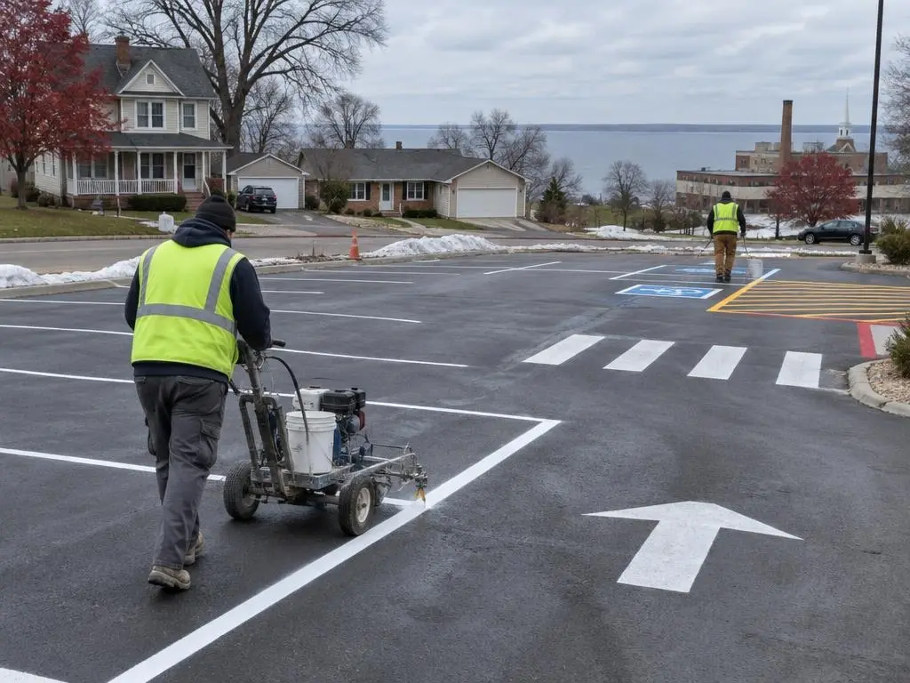 Line Striping in Oshkosh, WI