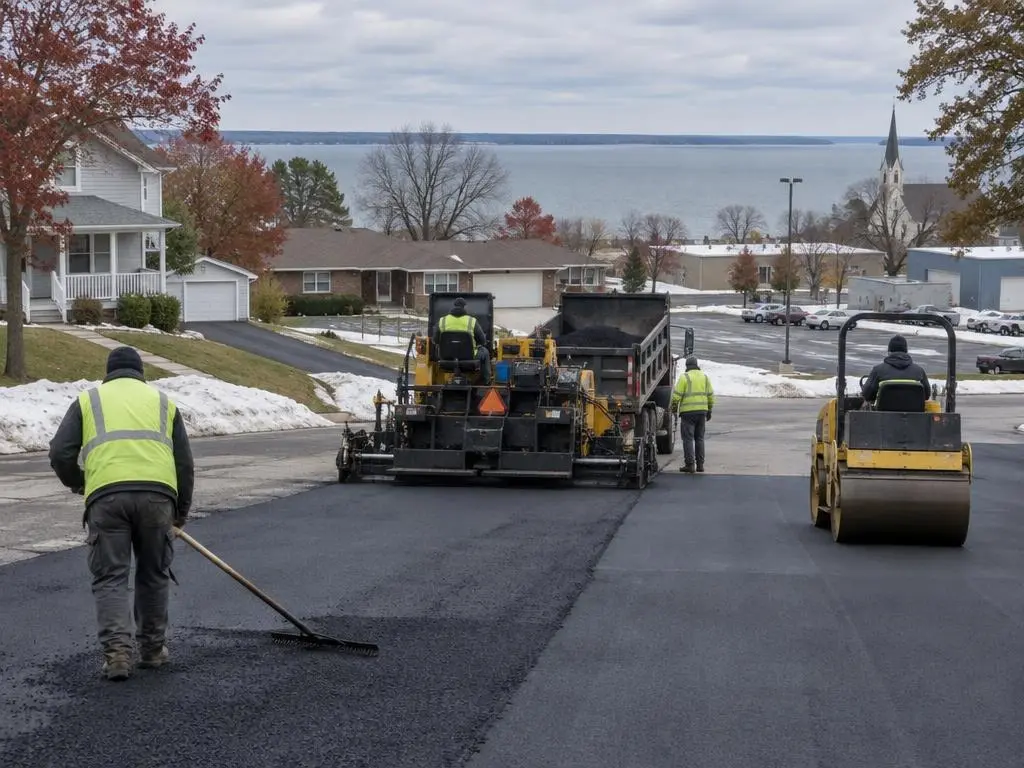 Parking Lot Paving in Oshkosh, WI